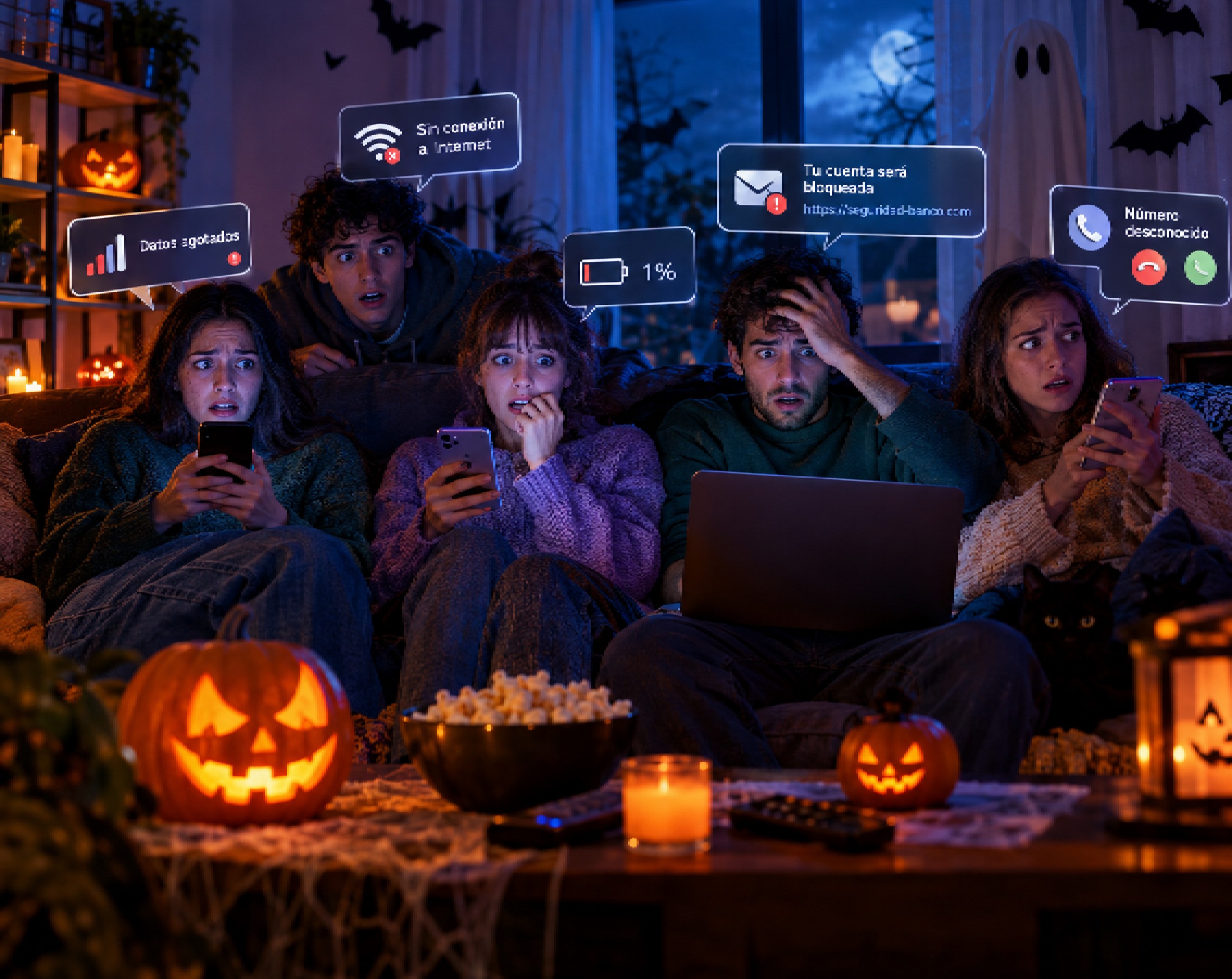 5 sustos tecnológicos que pueden darte este Halloween